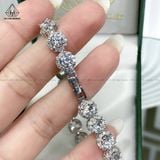  BGX087 Lắc tay full đá CZ 8mm 