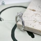  RX276 6mm Nhẫn nữ đai xoắn 