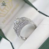  RMX149 8mm Nhẫn nam viền baguette 