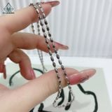  NCX074 3mm Dây chuyền bi cà na đều 