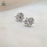  E010 Bông tai bông tuyết 