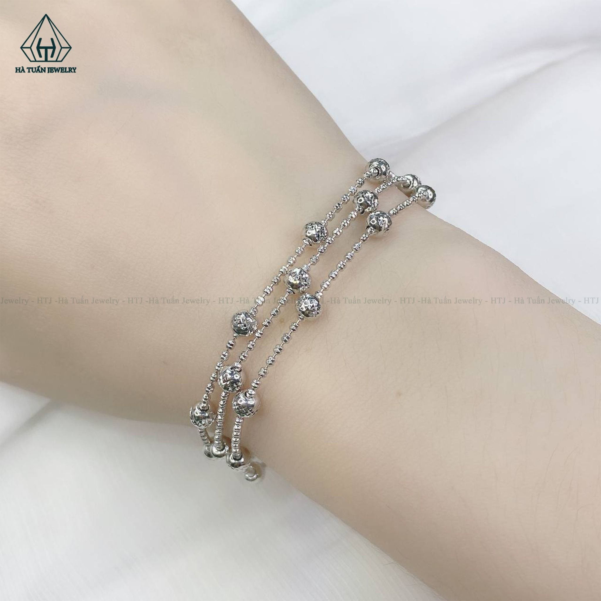  BGX164 Lắc tay 3 dây 