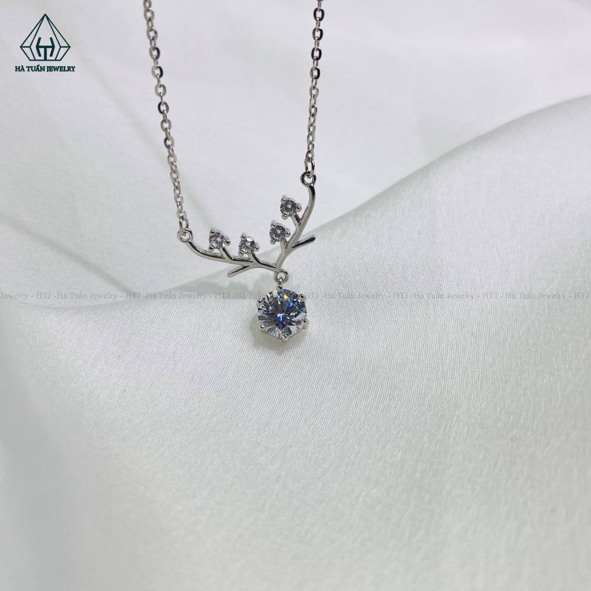  N554 Dây mặt liền sừng đá treo 