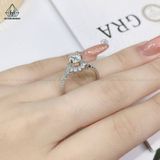  RX376 6.5mm Nhẫn nữ mặt tròn 