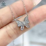 NX036 Dây chuyền nơ bướm đính đá 
