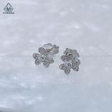  E948 Bông tai cỏ 3 lá chuôi đẩy 