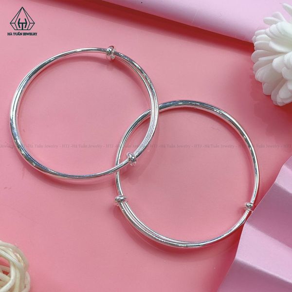  BB027 Vòng cứng trơn freesize 