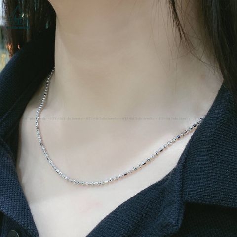 NCX099 2mm Dây chuyền bi móc máy