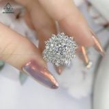  RX393 6.5mm Nhẫn nữ đài hoa 