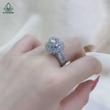  RX469 6.5mm Nhẫn nữ đài hoa 