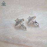  EX366 4mm Bông tai hoa 