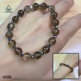  S068 VÒNG ĐÁ THẠCH ANH ÁM KHÓI MIX TERAHERTZ  8MM 