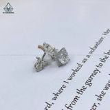  EX296 5.4mm Bông tai vuông 