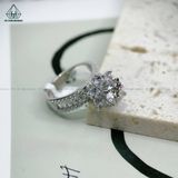  RX275 7mm Nhẫn nữ viền hoa 