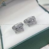  EX175 Bông tai khoen chữ H 