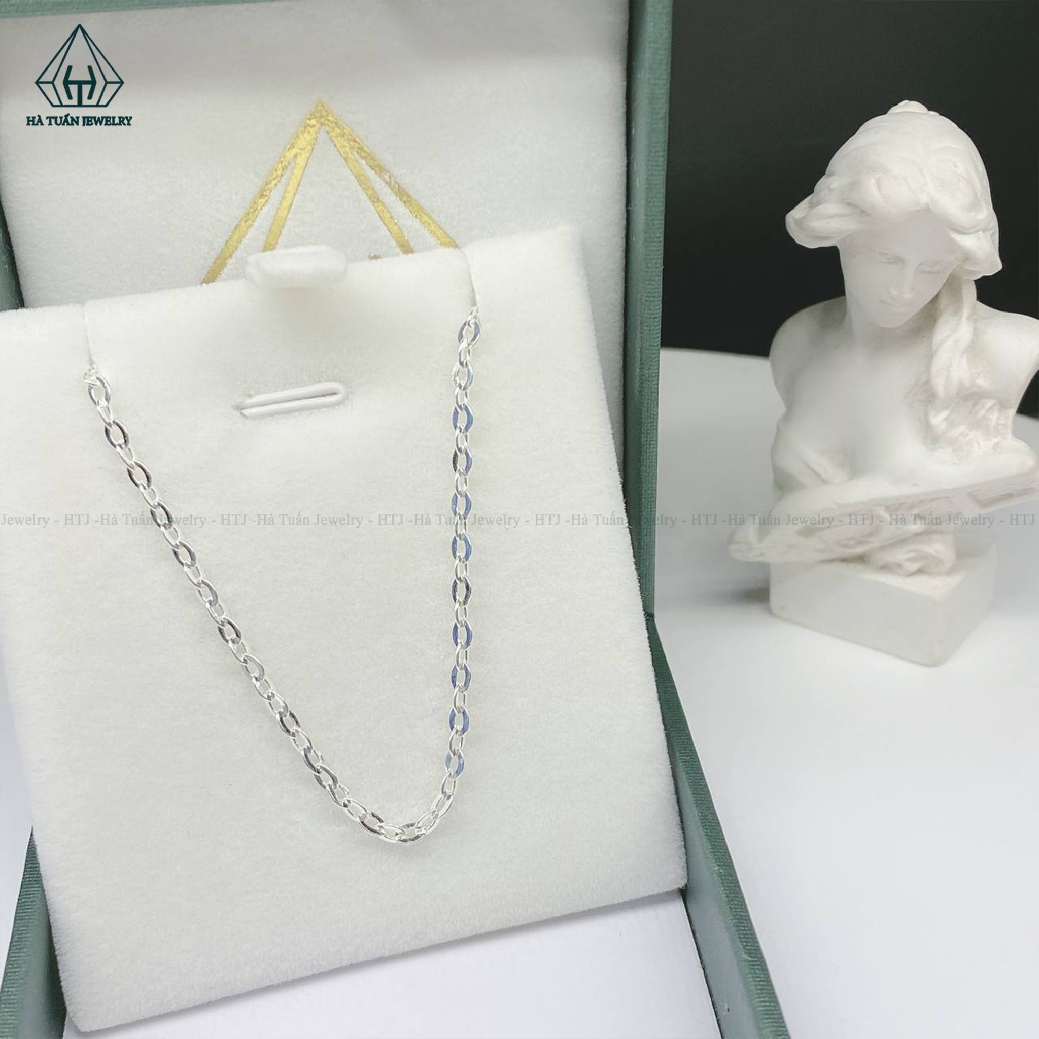  NB003 dây chuyền mắt xích nhỏ 