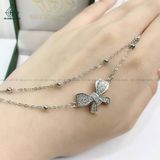  A335 Lắc chân đôi nơ đôi lớn 