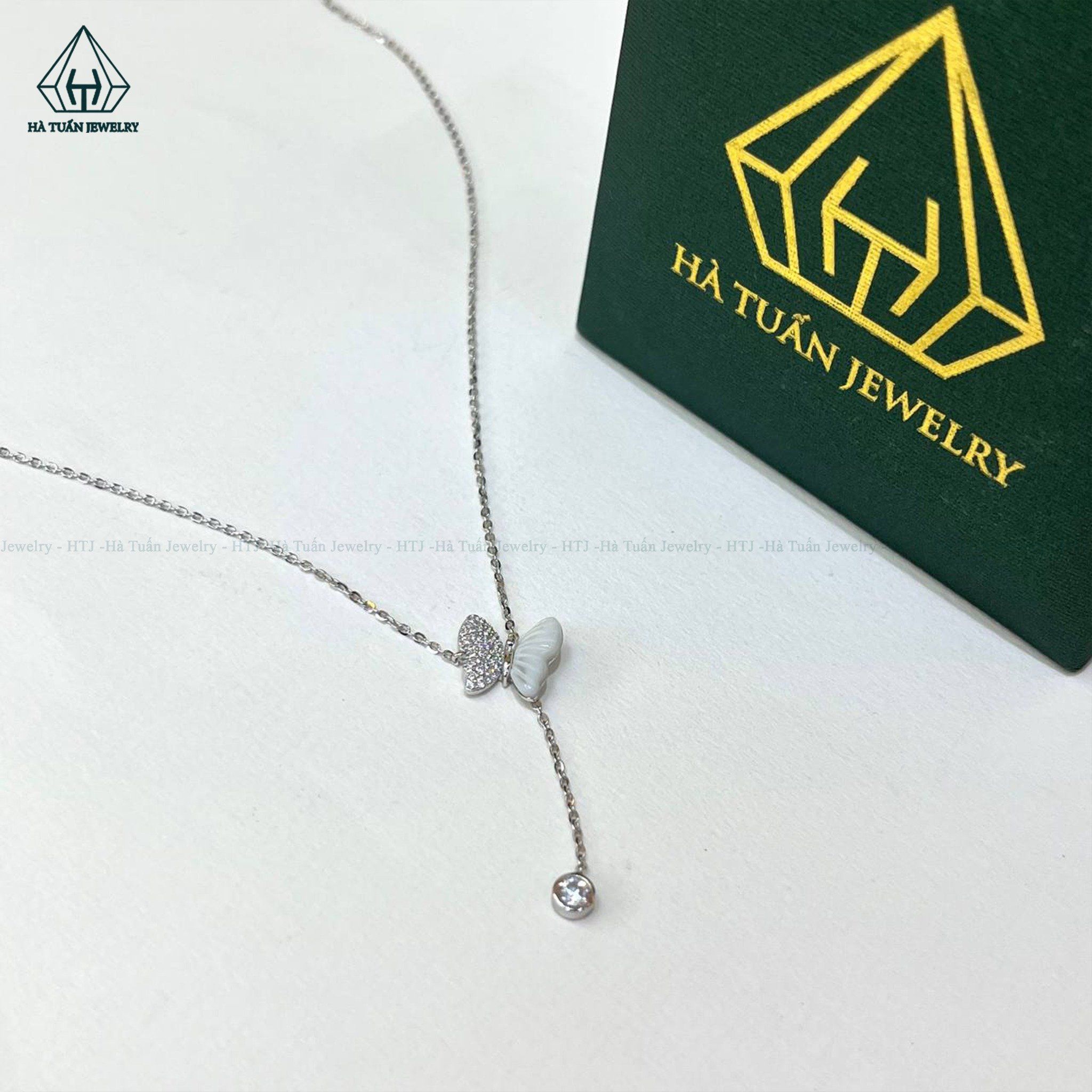  N534 Dây mặt liền bướm treo bi 