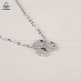  N557 Dây mặt liền 3 trái tim móc vảy cá 