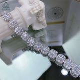  B619 Lắc tay full đá hoa 