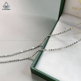  NCX102 dây chuyền bi tròn nhỏ 2mm 