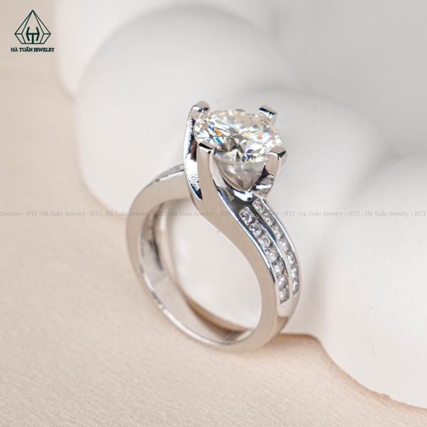  RX440 9mm Nhẫn nữ chấu cao 