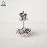  EG106 VT14K 4mm Bông tai Hoa tuyết 