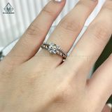  RX264 6mm Nhẫn nữ 2 vành song song 