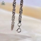  NCX038 3mm Dây chuyền vuông xoắn móc máy 