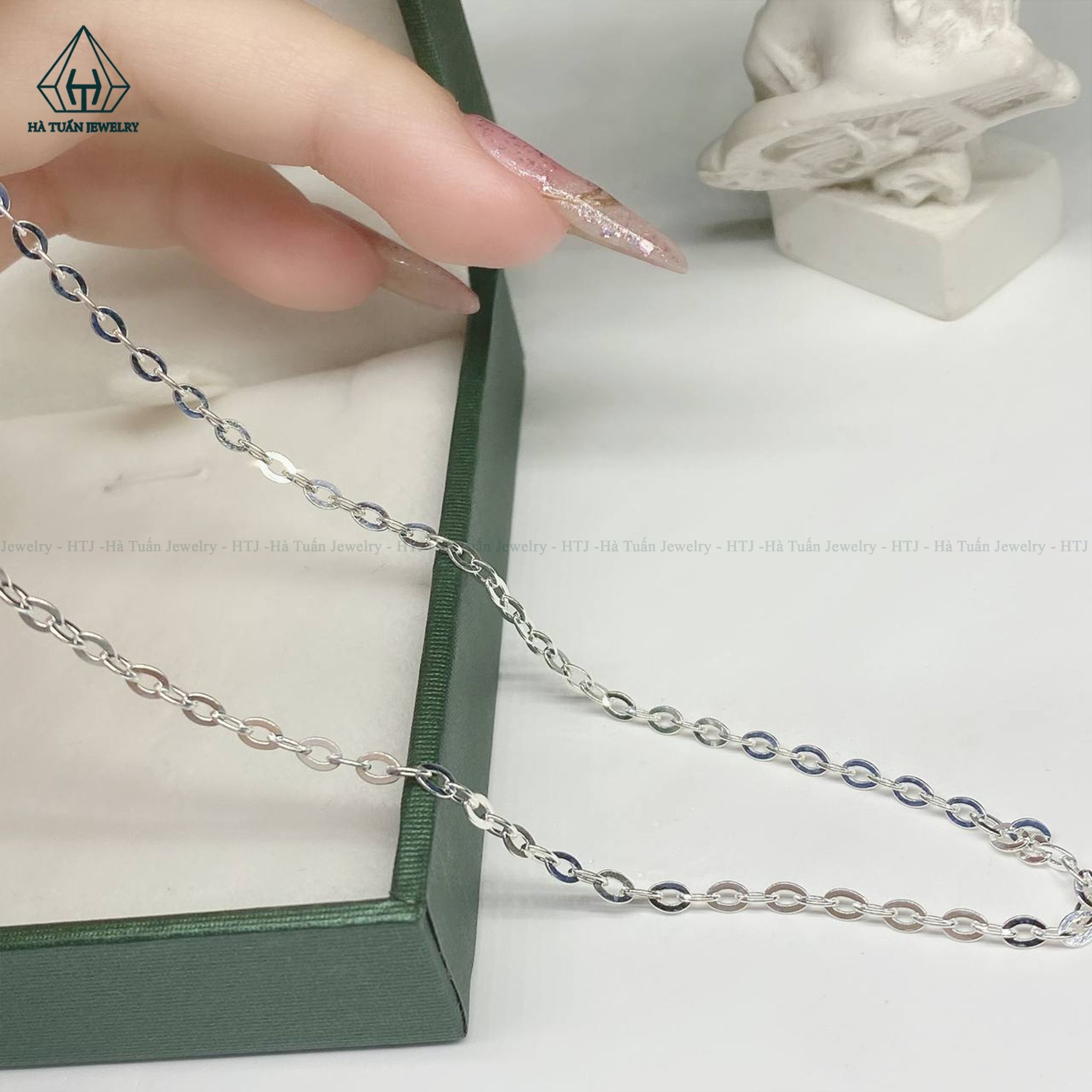  NB003 dây chuyền mắt xích nhỏ 
