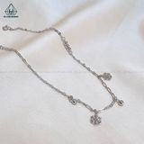  A405 Lắc chân bông tuyết 