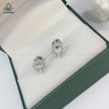 E937 Bông tai vòng đá 
