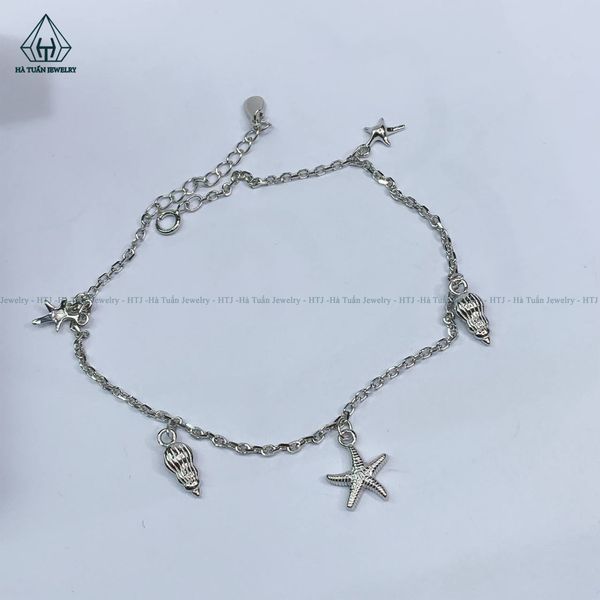  A343 Lắc chân vỏ ốc sao biển 