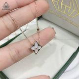  N505 Dây chuyền L.V xi vàng hồng 