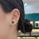  E009 Bông tai VAN đen 