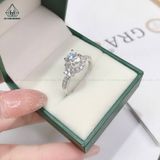  RX376 6.5mm Nhẫn nữ mặt tròn 
