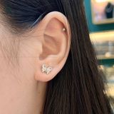  E997 Bông tai bướm 