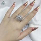  RX393 6.5mm Nhẫn nữ đài hoa 