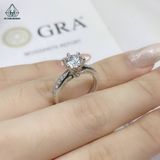 RX387 6.5mm Nhẫn nữ đá 