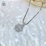  PX143 4mm Mặt dây phối baguette 