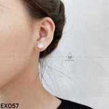  EX057 5mm Bông tai hoa cánh nhọn 