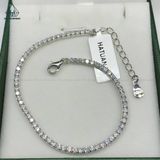  BGX145 3mm Lắc tay full đá CZ 