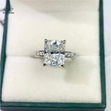  Moissanite Radiant MRW 