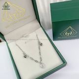  A352 Lắc chân ổ khoá trái tim 