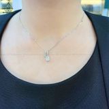  N569 Dây mặt liền đá đôi 