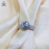  RX417 6mm Nhẫn nữ viền tròn 