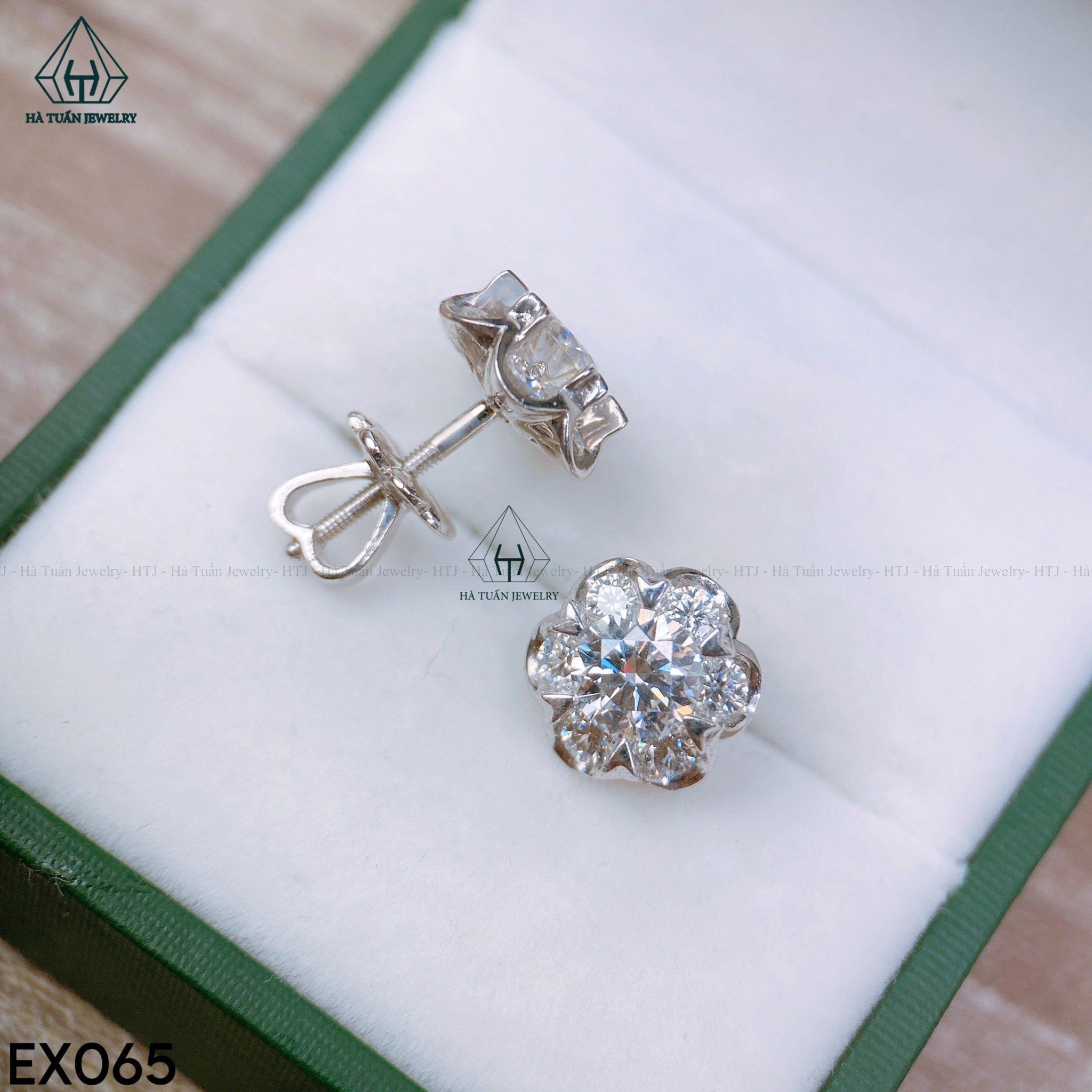  EX065 FULL MOIS 5.4mm Bông tai hoa 