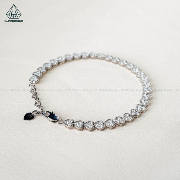  BWG006 VT14K Lắc trái tim 