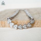  BWG006 VT14K Lắc trái tim 