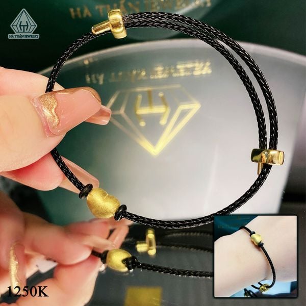  SC076 VÒNG CHARM TIM V24K 